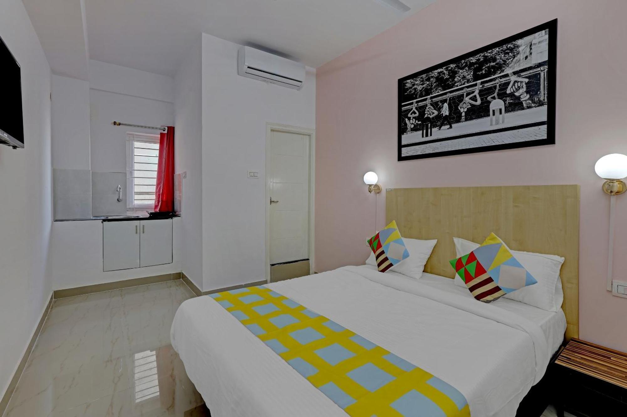 Hotel O Home Compact Studio Kr Puram Near Phoenix Marketcity Bengalúr Exteriér fotografie